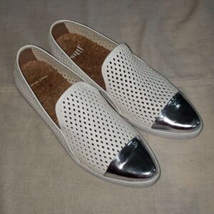 JIBS Shoe Womens 9 Slim Jet Comfort Casual Mesh Slip On Cork Insole Beach